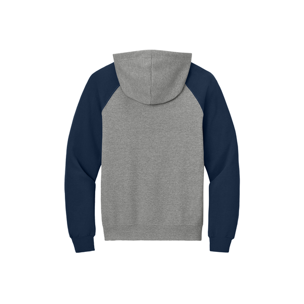 Jerzees® NuBlend® Cotton/Poly Colorblock Raglan Unisex Hoodie Sweatshirt