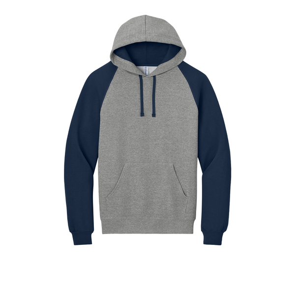 Jerzees® NuBlend® Cotton/Poly Colorblock Raglan Unisex Hoodie Sweatshirt