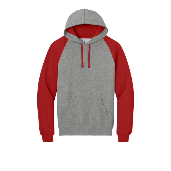 Jerzees® NuBlend® Cotton/Poly Colorblock Raglan Unisex Hoodie Sweatshirt