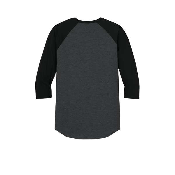 Jerzees® Premium Blend Combed Ring Spun Cotton/Poly 3/4 Sleeve Raglan Unisex Tee