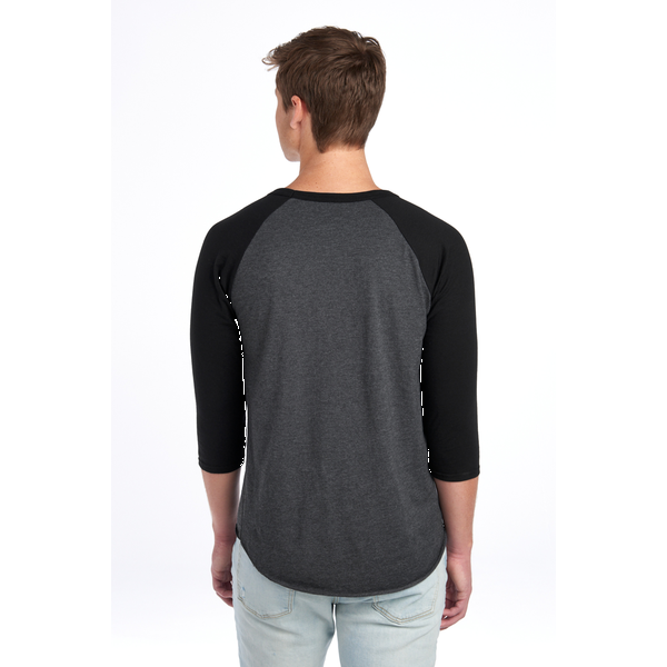 Jerzees® Premium Blend Combed Ring Spun Cotton/Poly 3/4 Sleeve Raglan Unisex Tee