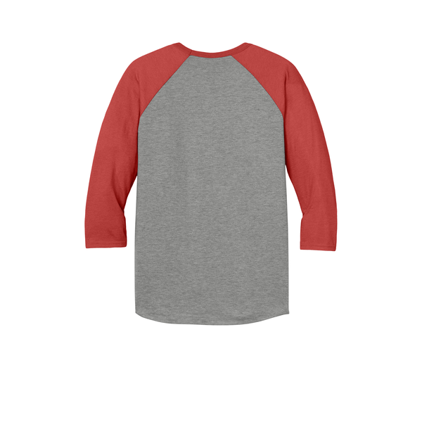 Jerzees® Premium Blend Combed Ring Spun Cotton/Poly 3/4 Sleeve Raglan Unisex Tee