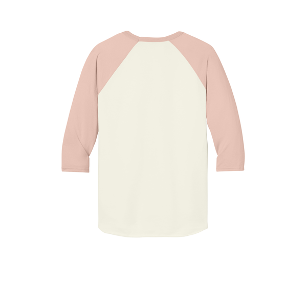 Jerzees® Premium Blend Combed Ring Spun Cotton/Poly 3/4 Sleeve Raglan Unisex Tee