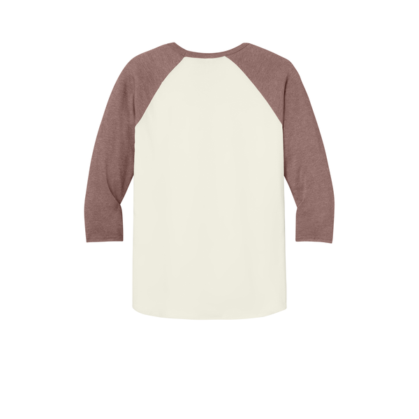 Jerzees® Premium Blend Combed Ring Spun Cotton/Poly 3/4 Sleeve Raglan Unisex Tee