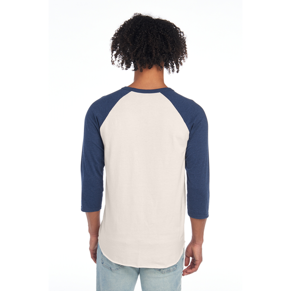 Jerzees® Premium Blend Combed Ring Spun Cotton/Poly 3/4 Sleeve Raglan Unisex Tee