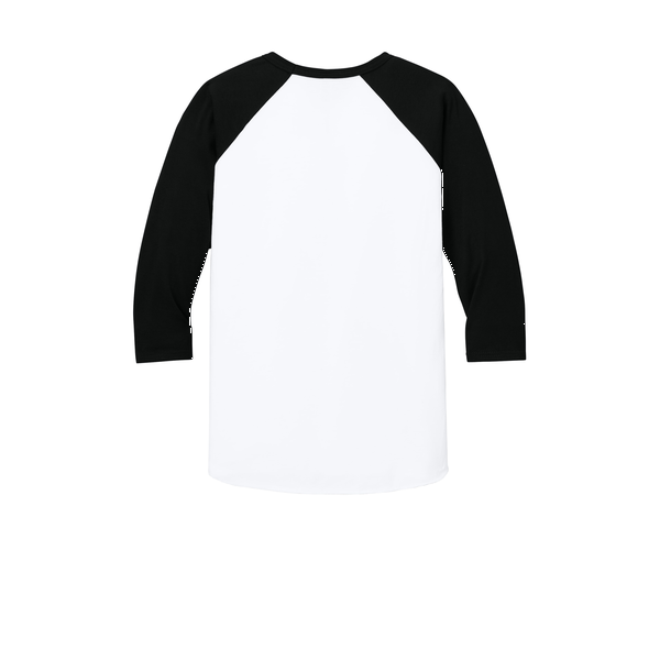 Jerzees® Premium Blend Combed Ring Spun Cotton/Poly 3/4 Sleeve Raglan Unisex Tee
