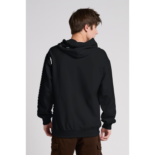 Jerzees® Ultimate™ CVC Ring Spun Cotton/Poly Hooded Unisex Sweatshirt
