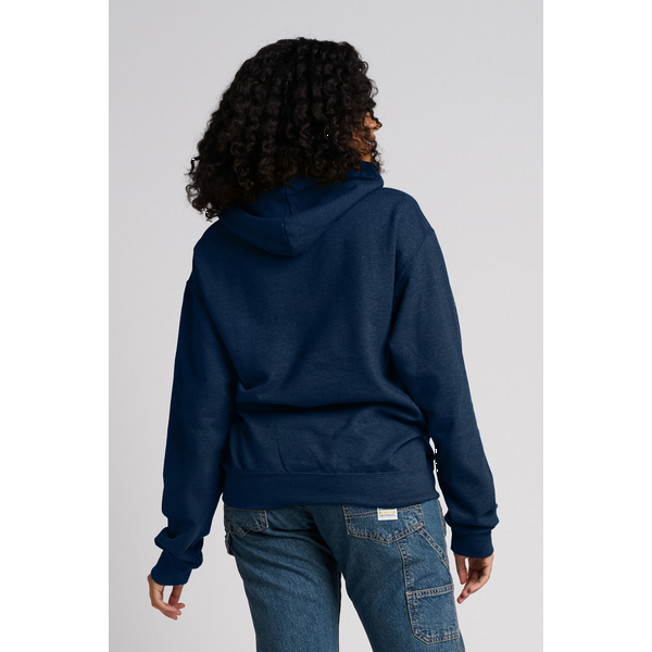 Jerzees® Ultimate™ CVC Ring Spun Cotton/Poly Hooded Unisex Sweatshirt