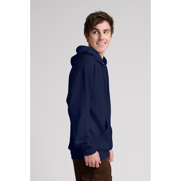 Jerzees® Ultimate™ CVC Ring Spun Cotton/Poly Hooded Unisex Sweatshirt