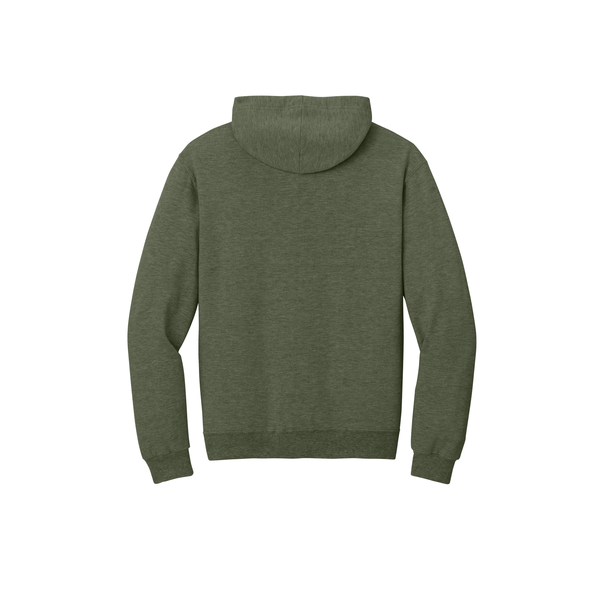Jerzees® Ultimate™ CVC Ring Spun Cotton/Poly Hooded Unisex Sweatshirt
