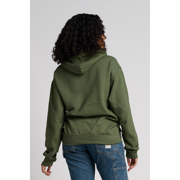 Jerzees® Ultimate™ CVC Ring Spun Cotton/Poly Hooded Unisex Sweatshirt