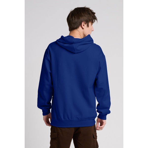 Jerzees® Ultimate™ CVC Ring Spun Cotton/Poly Hooded Unisex Sweatshirt
