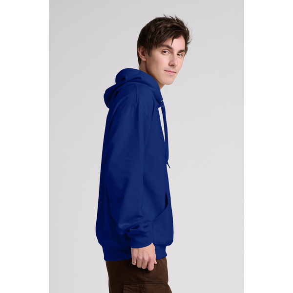 Jerzees® Ultimate™ CVC Ring Spun Cotton/Poly Hooded Unisex Sweatshirt