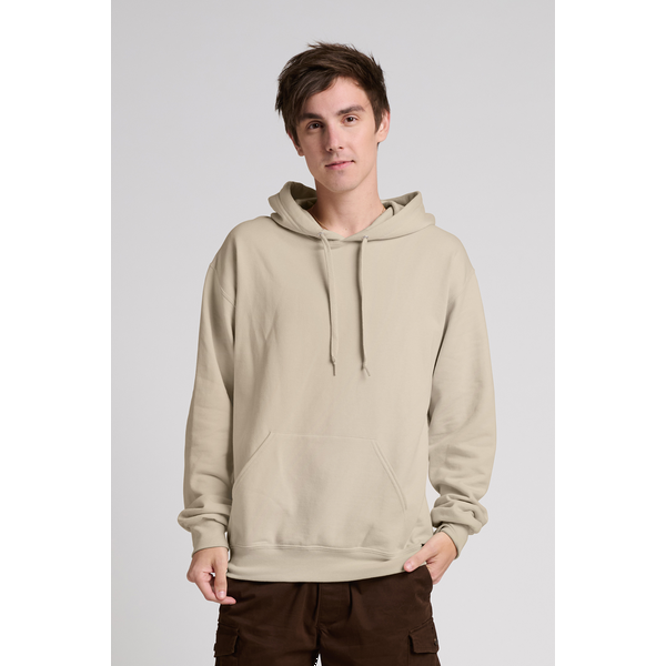 Jerzees® Ultimate™ CVC Ring Spun Cotton/Poly Hooded Unisex Sweatshirt