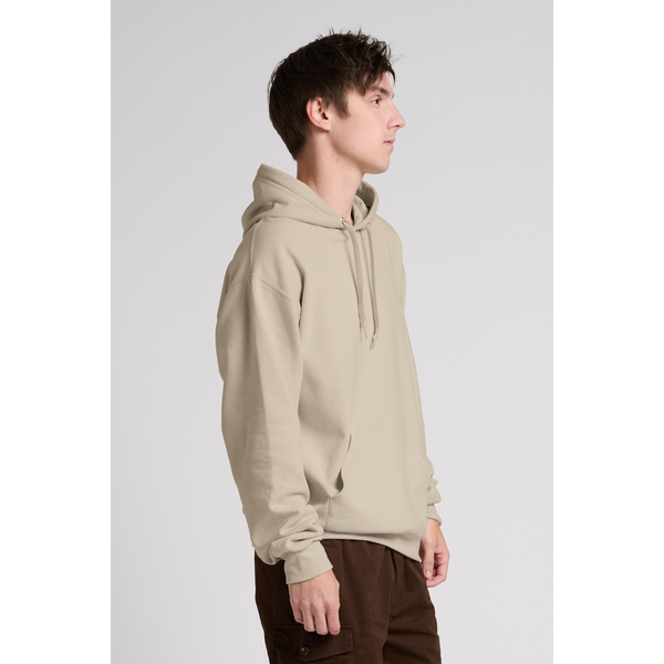 Jerzees® Ultimate™ CVC Ring Spun Cotton/Poly Hooded Unisex Sweatshirt