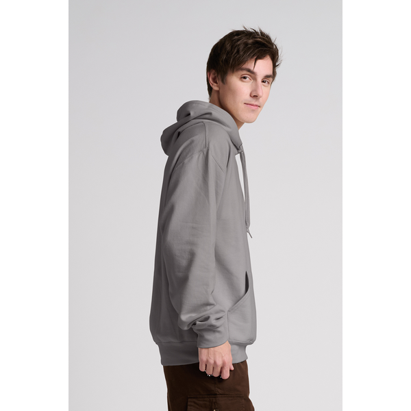 Jerzees® Ultimate™ CVC Ring Spun Cotton/Poly Hooded Unisex Sweatshirt