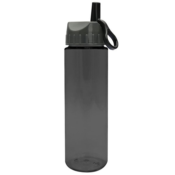 Freedom Transparent Tritan™ Bottle with Ring Straw Lid, 28 oz.
