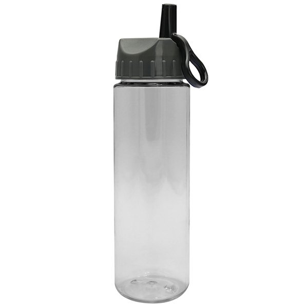 Freedom Transparent Tritan™ Bottle with Ring Straw Lid, 28 oz.