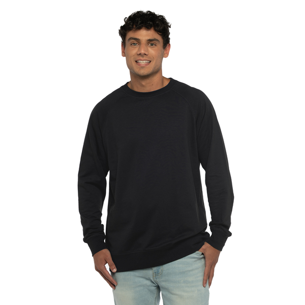 Next Level Apparel® Laguna Cotton/Poly Raglan Unisex Sweatshirt