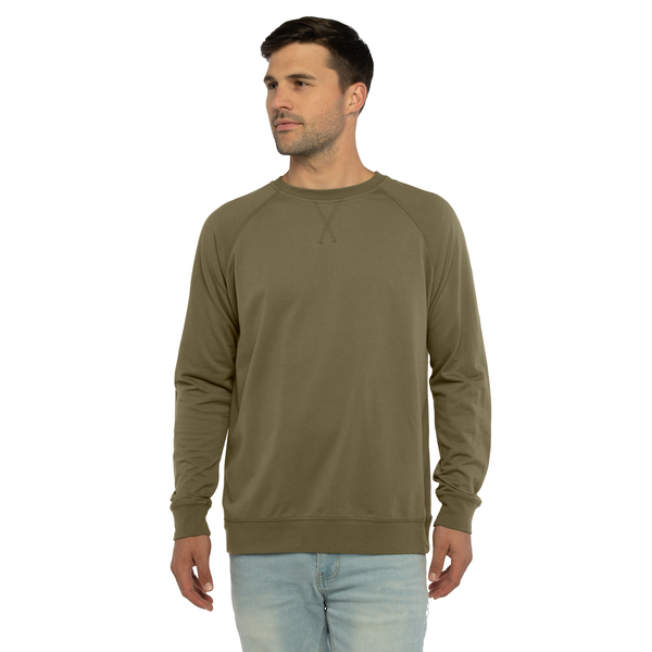 Next Level Apparel® Laguna Cotton/Poly Raglan Unisex Sweatshirt