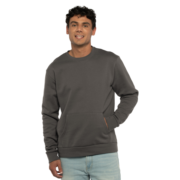 Next Level Apparel® Santa Barbara Pocket Unisex Sweatshirt
