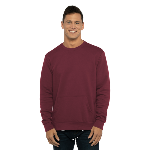Next Level Apparel® Santa Barbara Pocket Unisex Sweatshirt