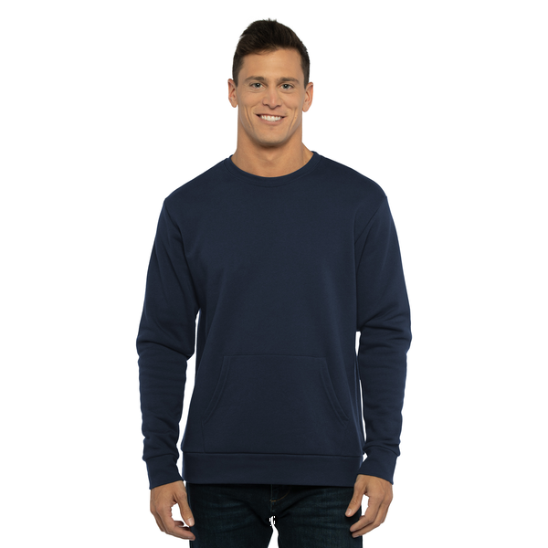 Next Level Apparel® Santa Barbara Pocket Unisex Sweatshirt