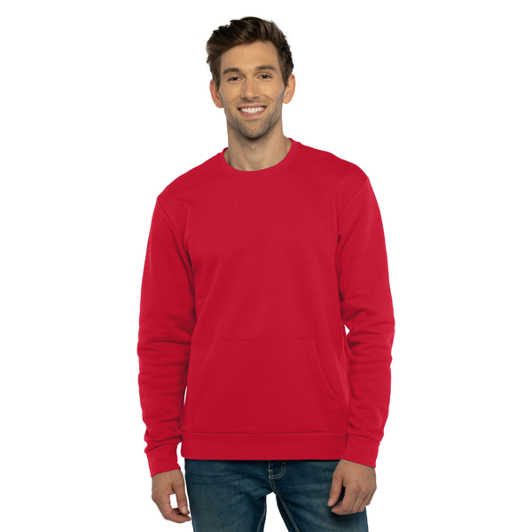 Next Level Apparel® Santa Barbara Pocket Unisex Sweatshirt