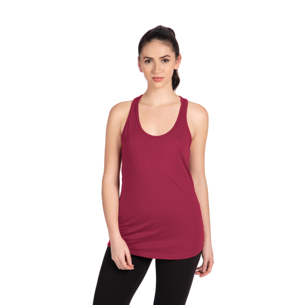 Next Level Apparel® Ideal Cotton/Poly Racerback Ladies' Tank