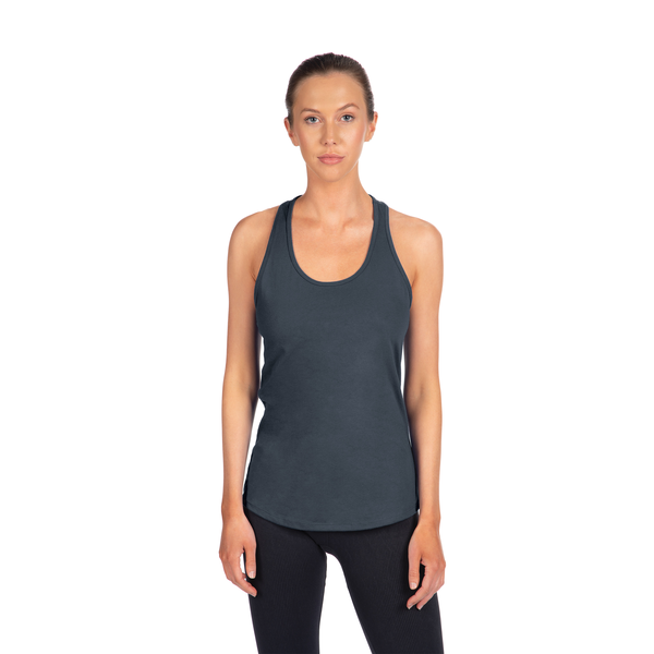 Next Level Apparel® Ideal Cotton/Poly Racerback Ladies' Tank