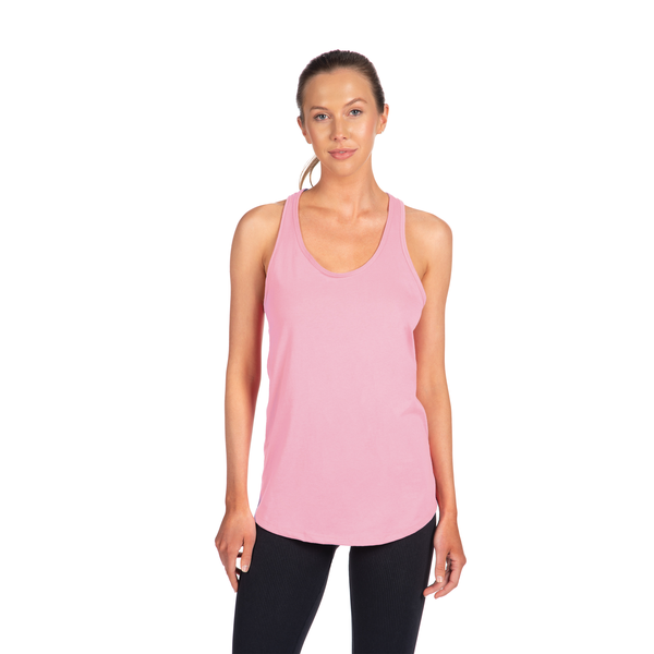 Next Level Apparel® Ideal Cotton/Poly Racerback Ladies' Tank