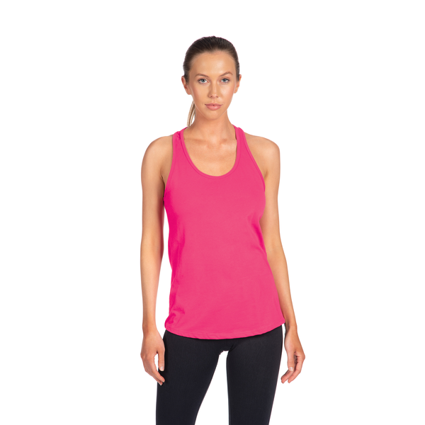 Next Level Apparel® Ideal Cotton/Poly Racerback Ladies' Tank