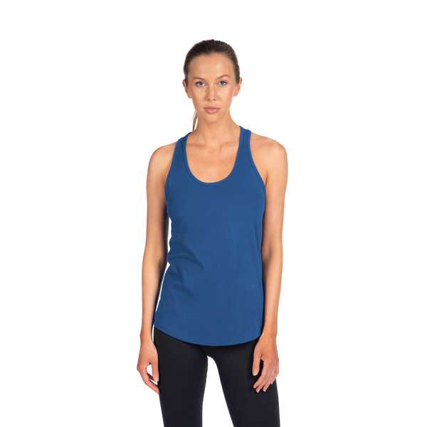 Next Level Apparel® Ideal Cotton/Poly Racerback Ladies' Tank