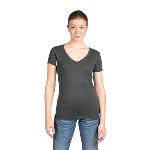Next Level Apparel® Ideal Cotton/Poly Ladies' V-Neck Tee