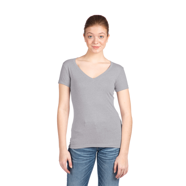 Next Level Apparel® Ideal Cotton/Poly Ladies' V-Neck Tee