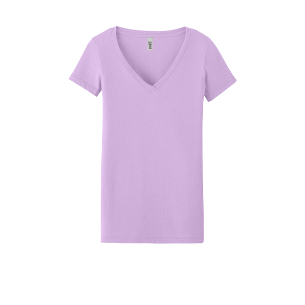 Next Level Apparel® Ideal Cotton/Poly Ladies' V-Neck Tee