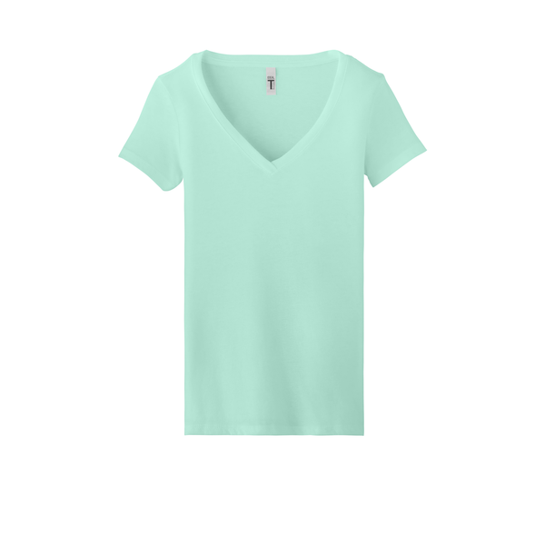 Next Level Apparel® Ideal Cotton/Poly Ladies' V-Neck Tee