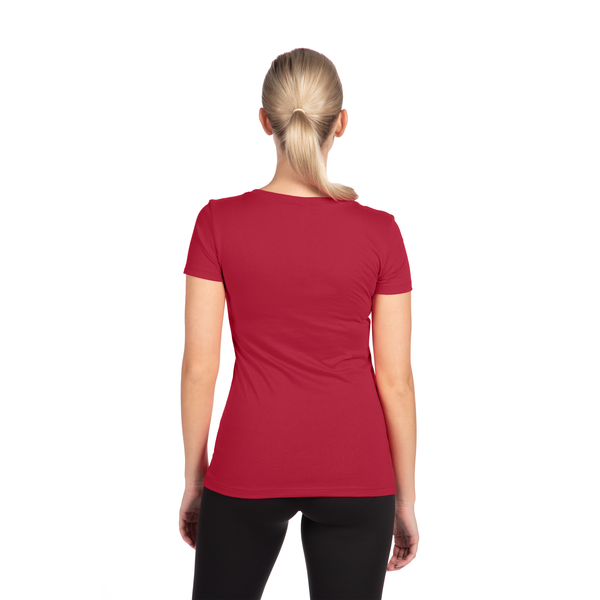 Next Level Apparel® Ideal Cotton/Poly Ladies' V-Neck Tee