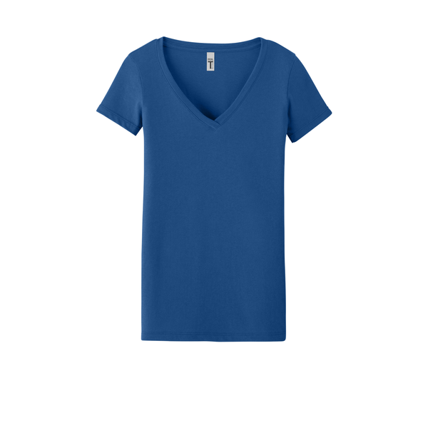 Next Level Apparel® Ideal Cotton/Poly Ladies' V-Neck Tee