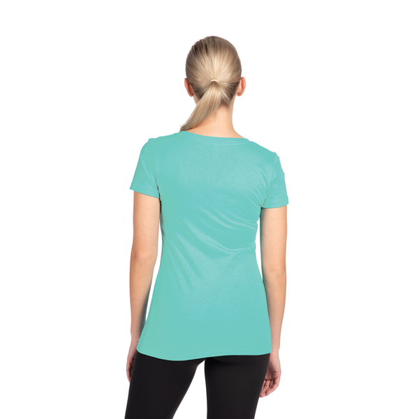 Next Level Apparel® Ideal Cotton/Poly Ladies' V-Neck Tee