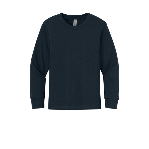 Next Level Apparel® Cotton Long Sleeve Youth Tee
