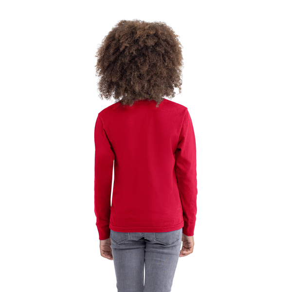 Next Level Apparel® Cotton Long Sleeve Youth Tee