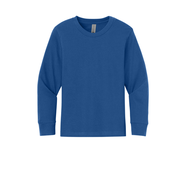 Next Level Apparel® Cotton Long Sleeve Youth Tee