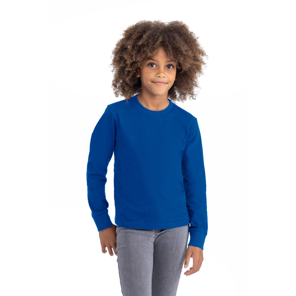 Next Level Apparel® Cotton Long Sleeve Youth Tee