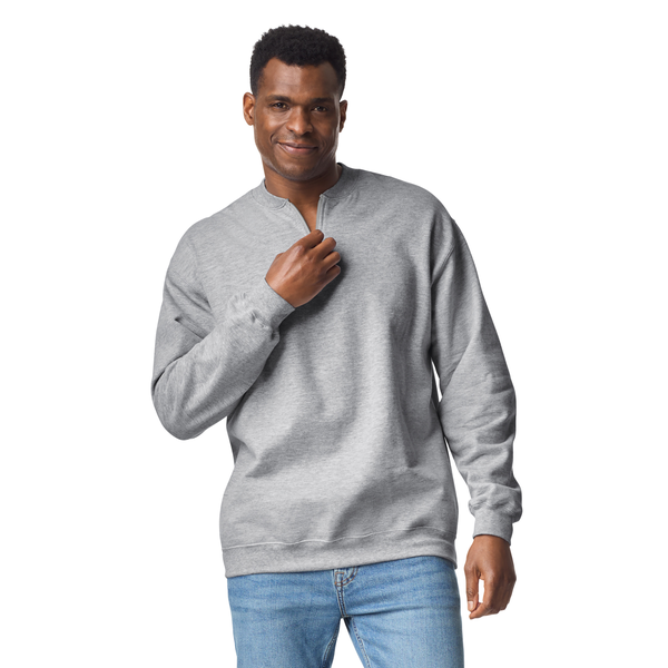 Gildan® Softstyle® Midweight Cotton/Poly Fleece Unisex 1/4 Zip