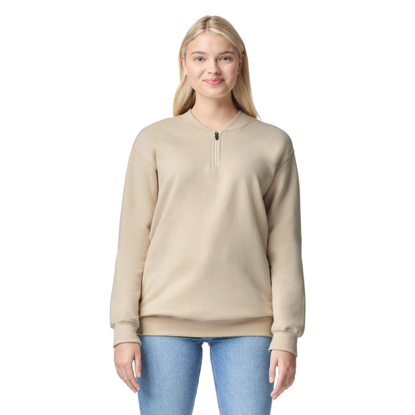 Gildan® Softstyle® Midweight Cotton/Poly Fleece Unisex 1/4 Zip