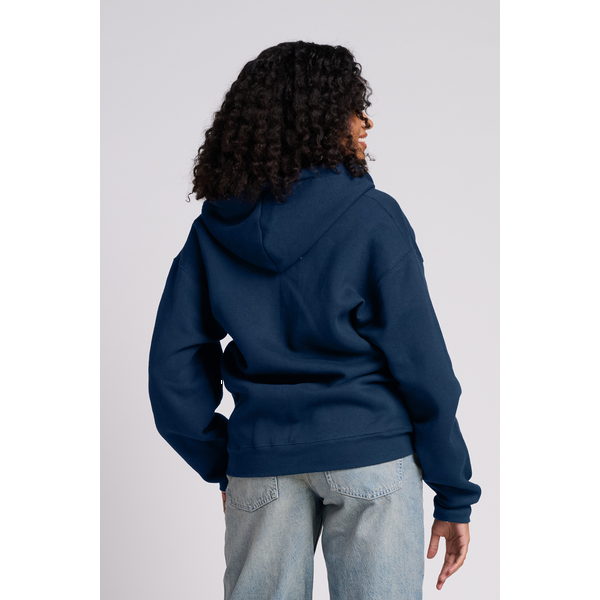 Jerzees® Rugged™ Hooded Cotton/Poly Unisex Full-Zip Sweatshirt