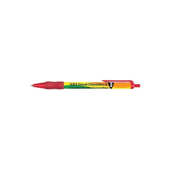 USA Made Value Click Full Color Retractable Grip Pen