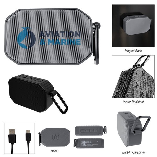 Mini Magnet Speaker w/ Carabiner
