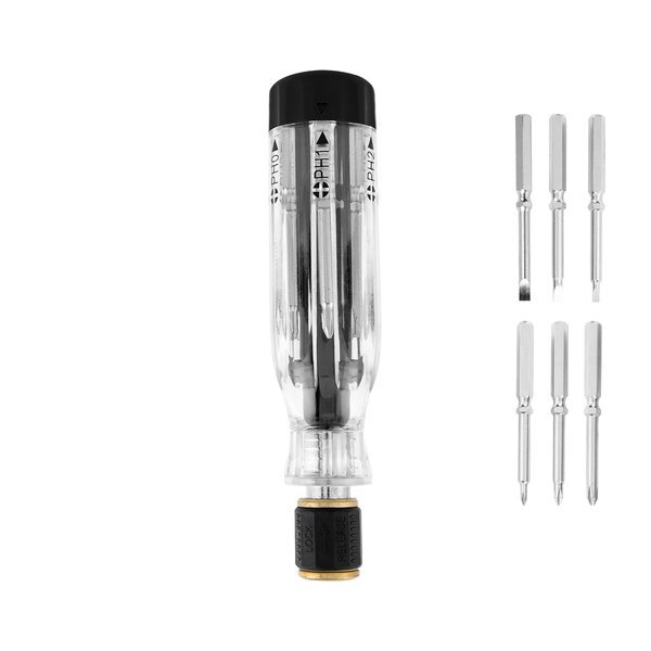 Six-in-One Quick Release Screwdriver